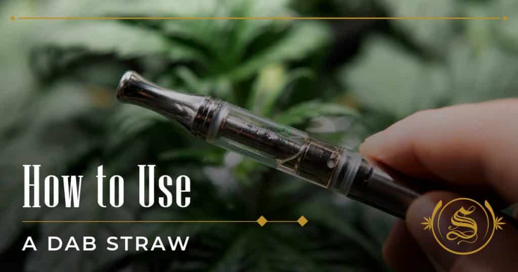 How to Use a Dab Straw