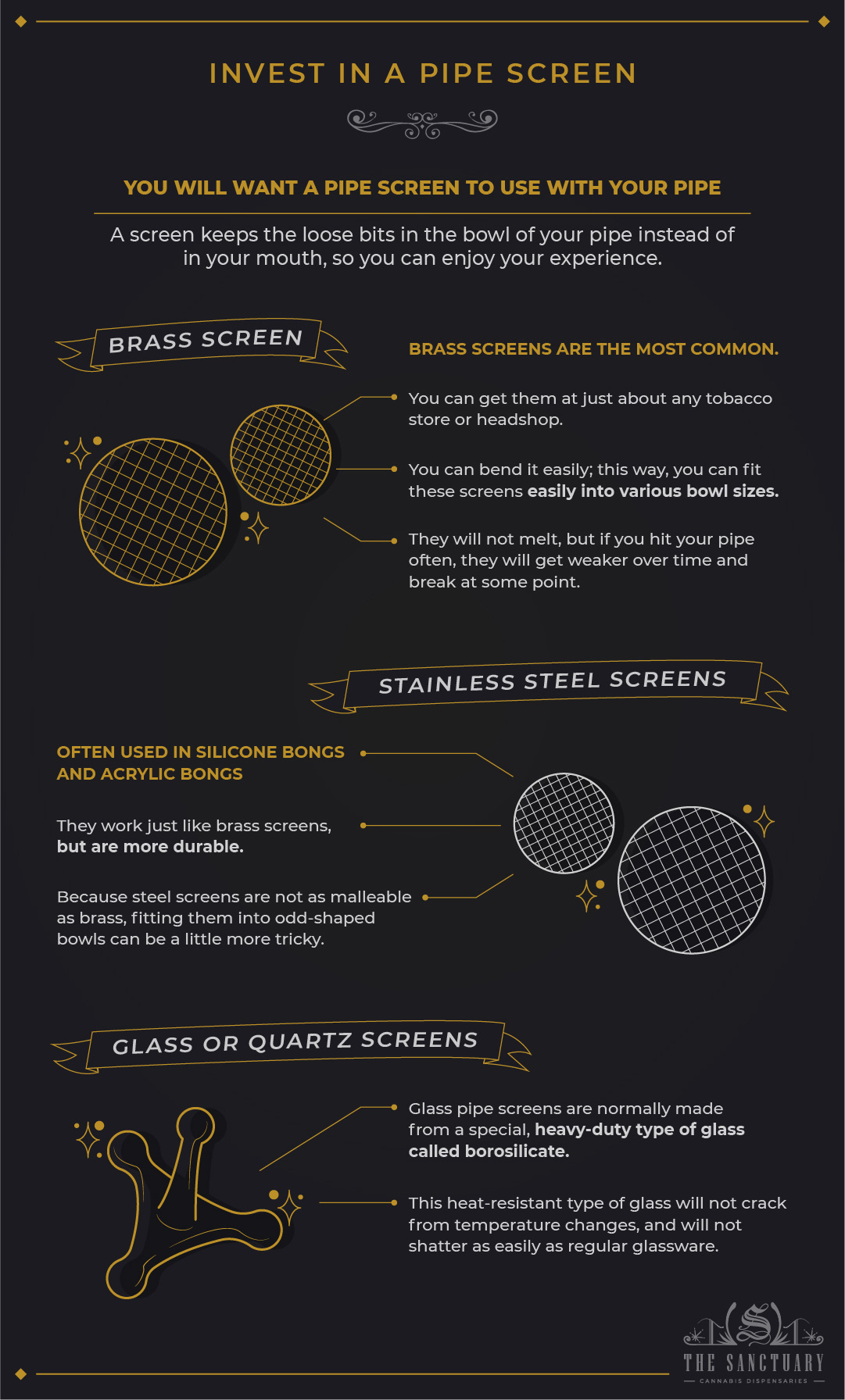 how to make a homemade pipe screen