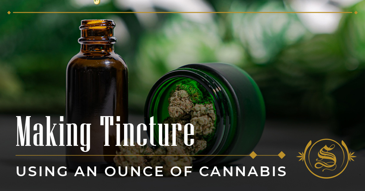 21+ How much tincture will an ounce make