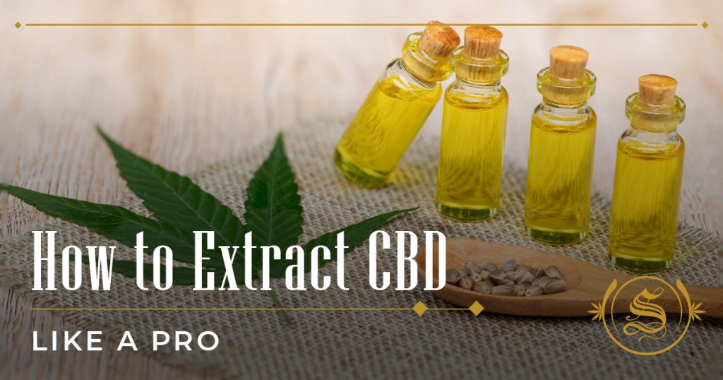 how to extract cbd