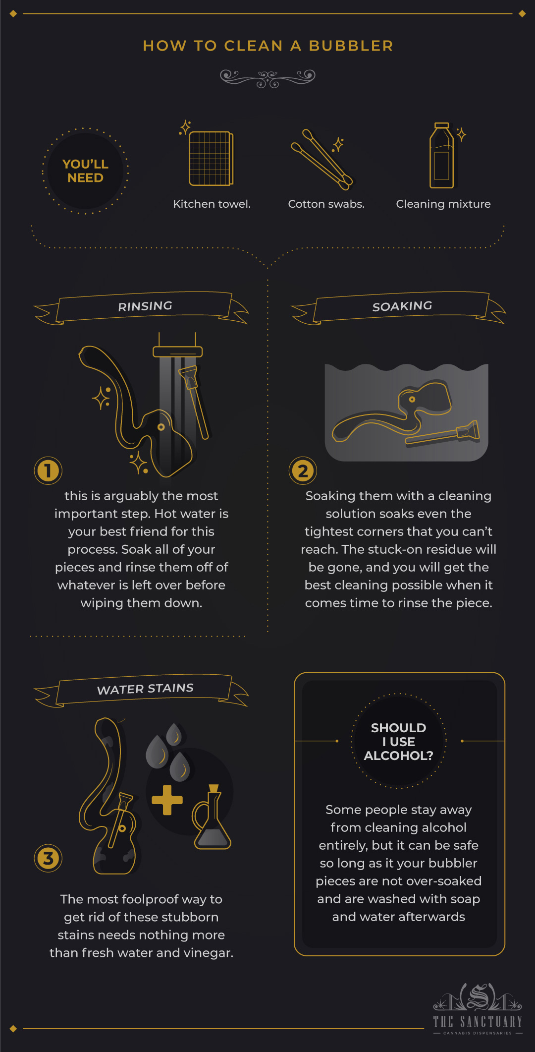 How to Clean a Bubbler