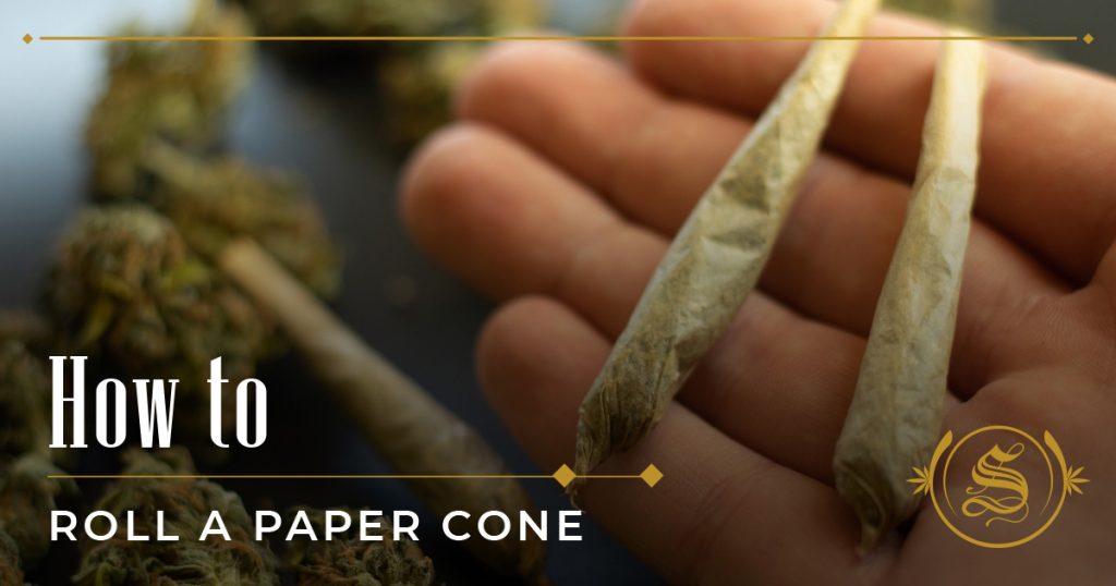 how to roll a cone