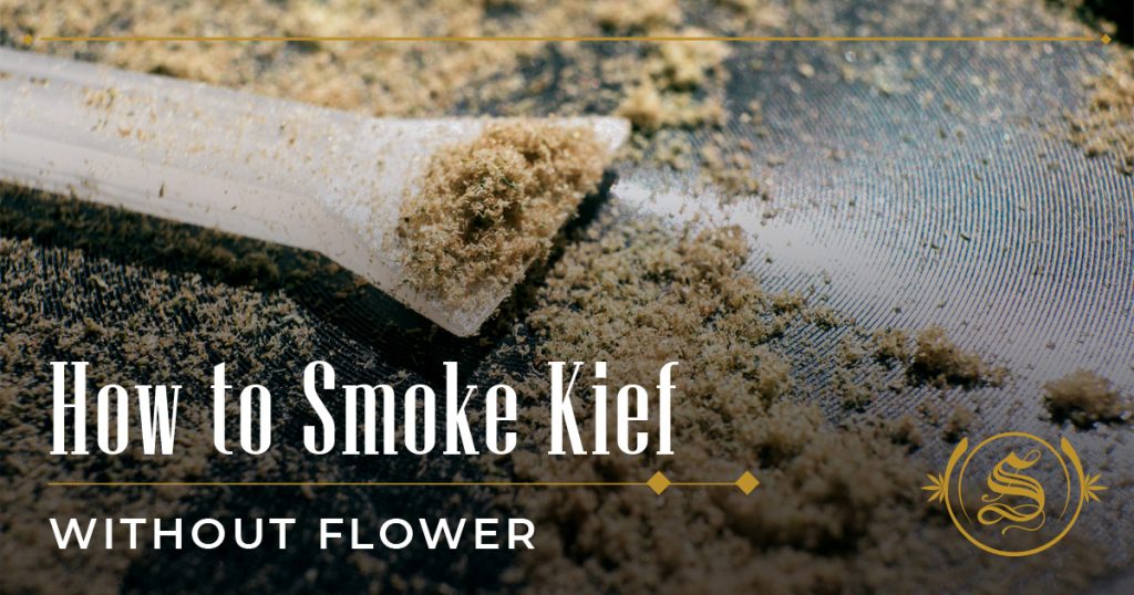how to smoke kief