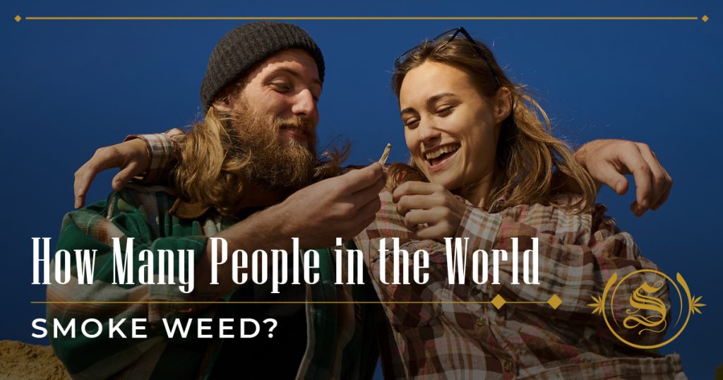 how many people smoke weed in the world