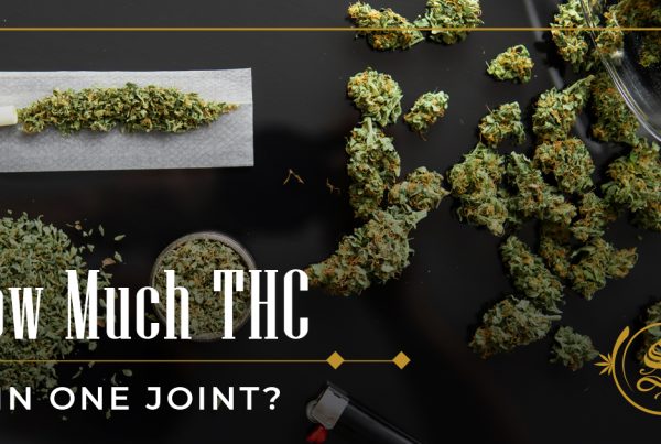 how much thc is in a joint