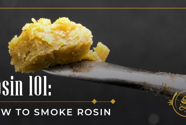 how to smoke rosin