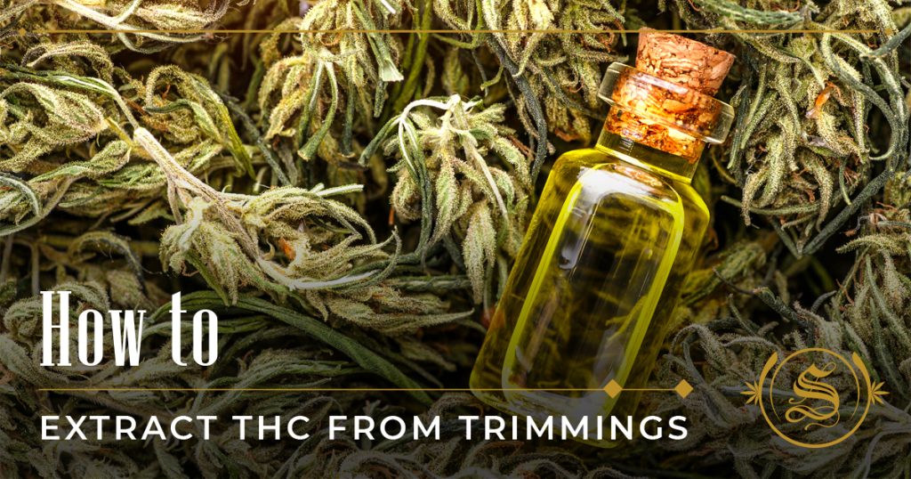 how to extract thc from trimmings