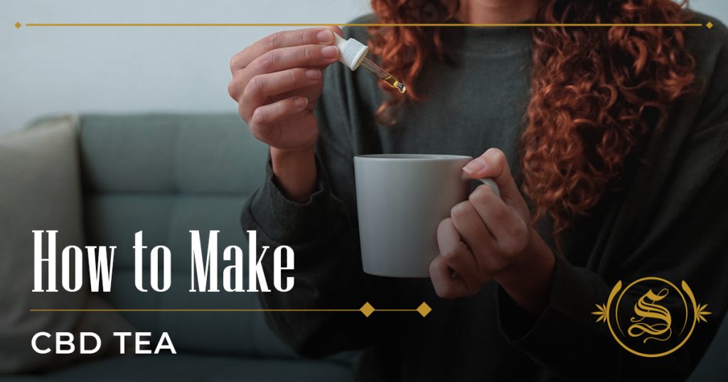 how to make cbd tea